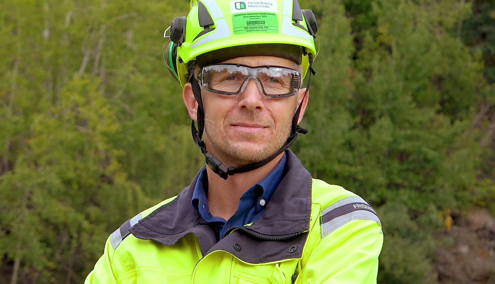 Alexander, Production Manager Cement, in Skövde, Sweden